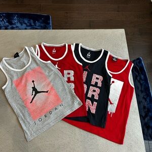 Air Jordan set of 4 tanks